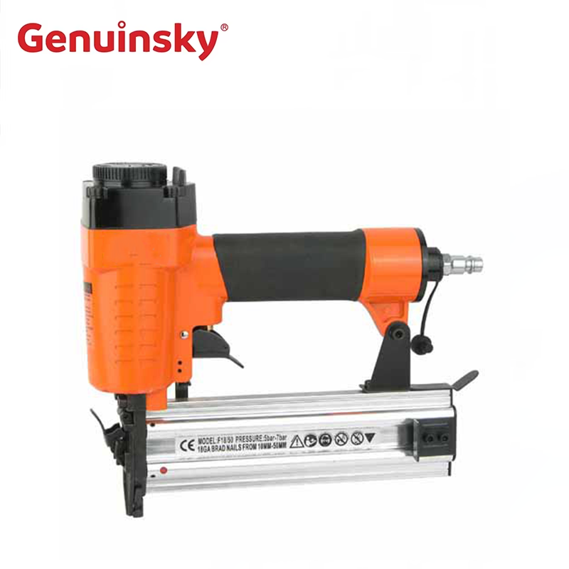What is the difference between the nail gun F50 and the nail gun T50?