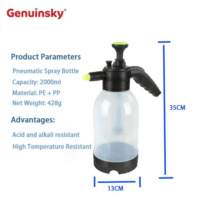 Why is the 2L Locking Pressure Sprayer an excellent helper for spraying tasks?