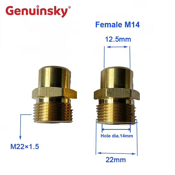 Brass pipe fitting