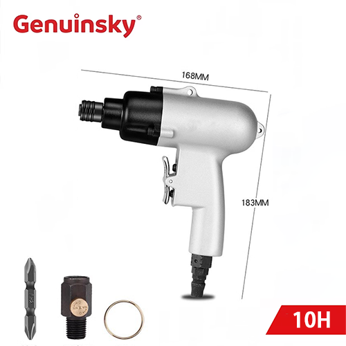 Gun-type pneumatic screwdriver 10H