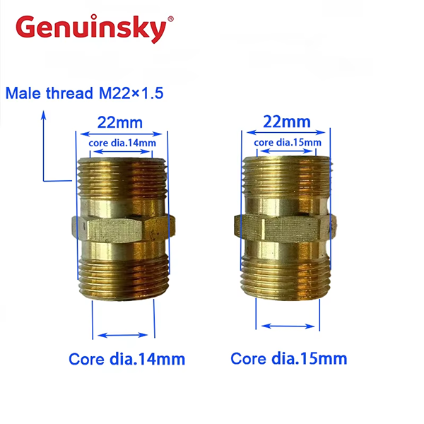 M22 Brass Male Connector 14/15mm Hole Optional M22 Brass Male Connector 14/15mm Hole Optional