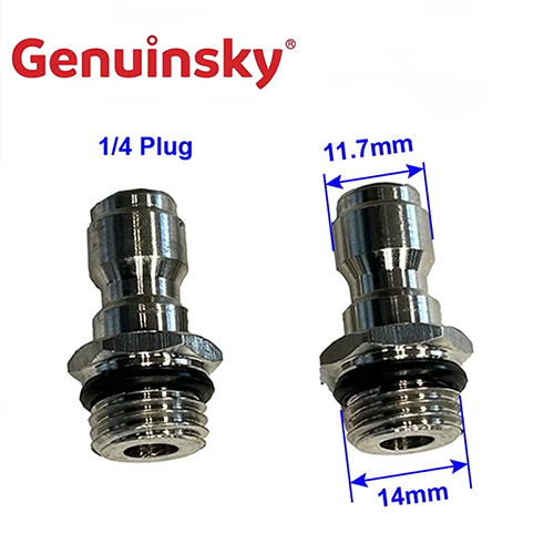 stainless steel quick plug 1/4 inch