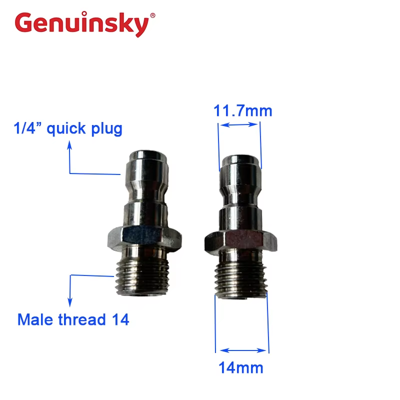 Stainless Steel Quick Release Plugs 1/4 inch